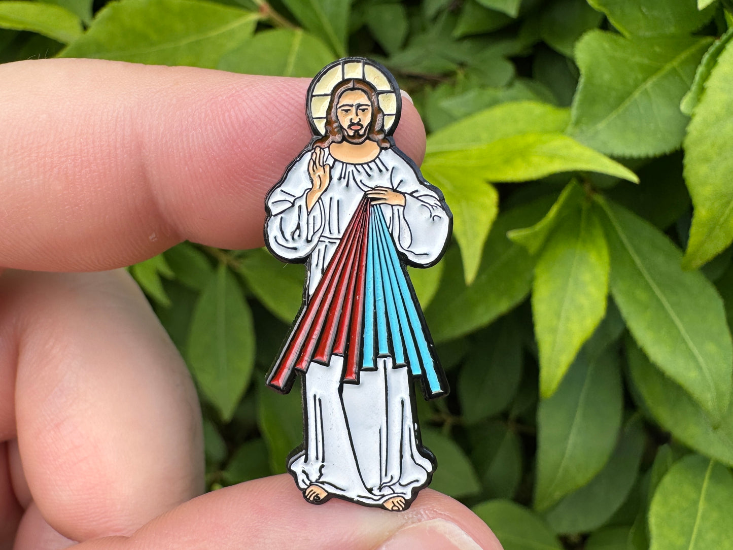 Divine Mercy Enamel Pin