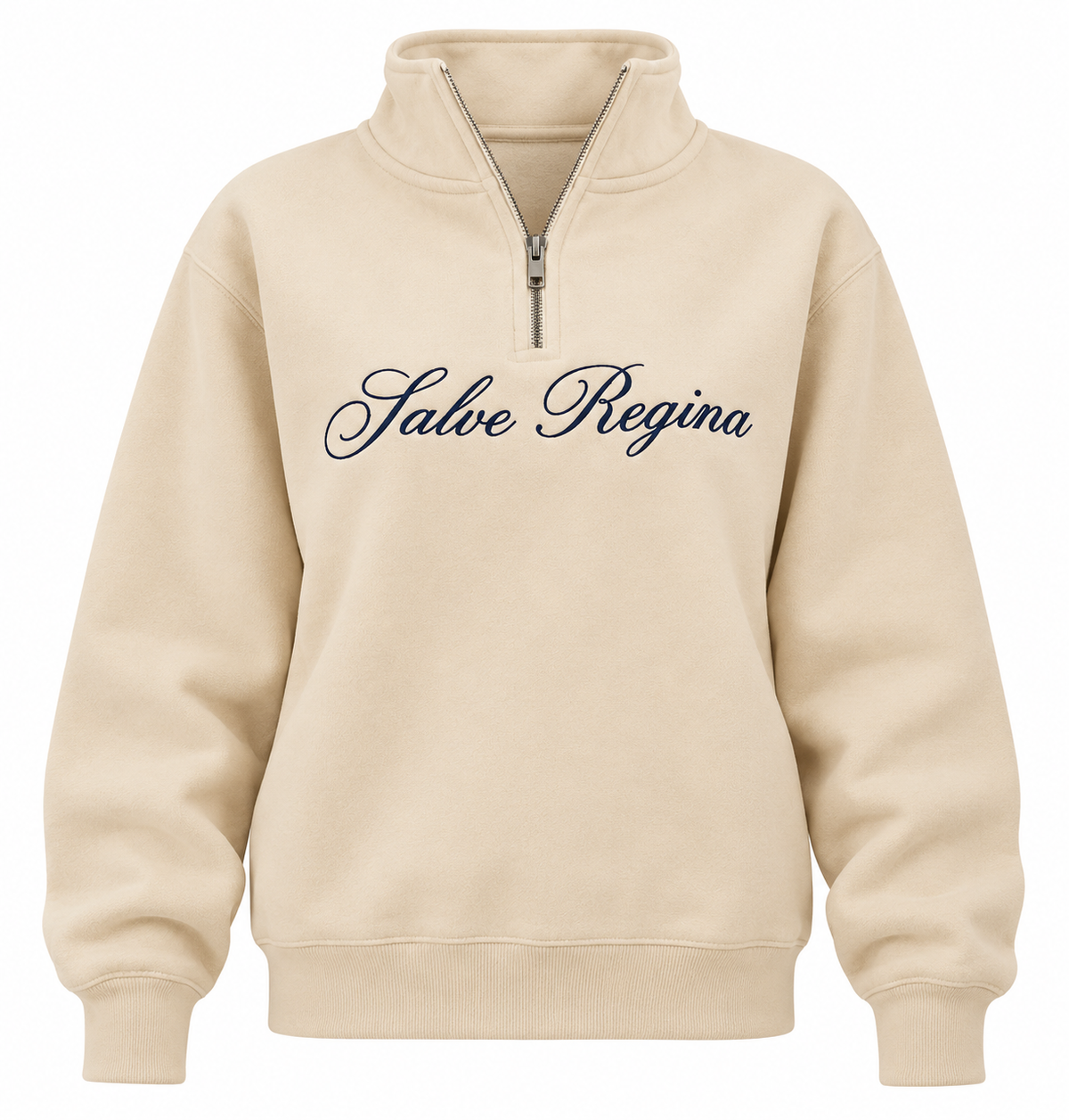 Salve Regina Quarter Zip - Cream